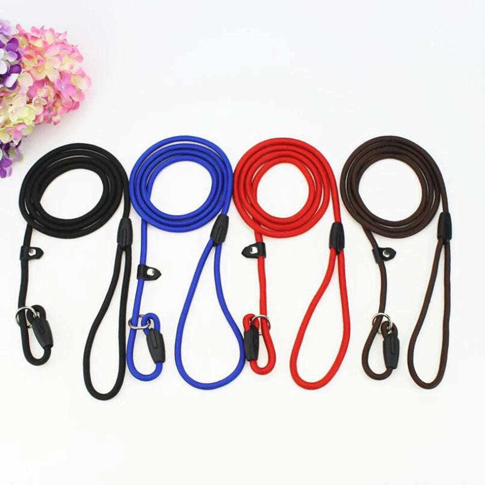 High Quality Dog Harness Collar Lead Pet Dog Leash Rope Nylon Adjustable Training Lead Pet Dog Leash Dog Strap Rope Traction